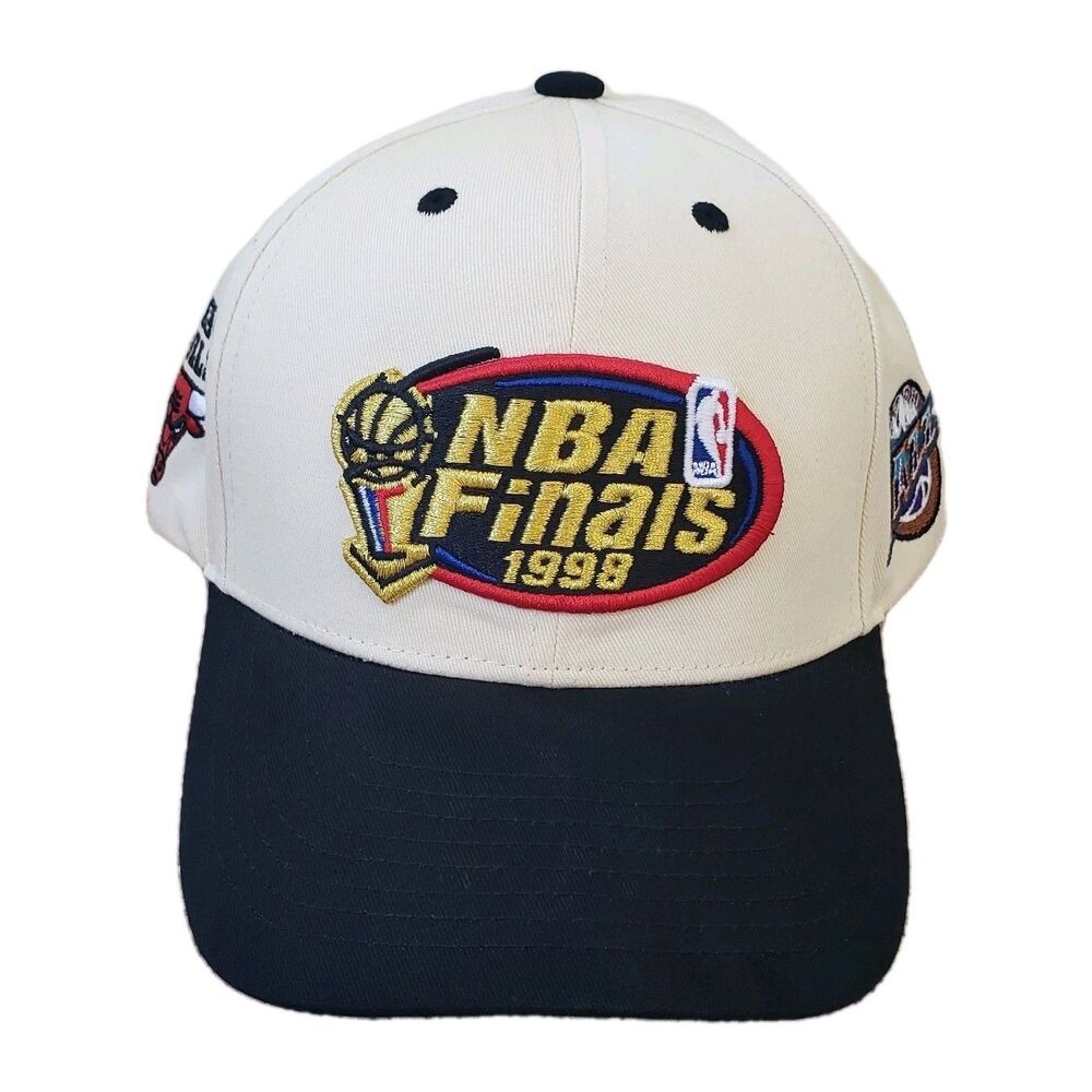 1998 NBA Finals Chicago Bulls Utah Jazz Mitchell & Ness Snapback Hat Cap HWC